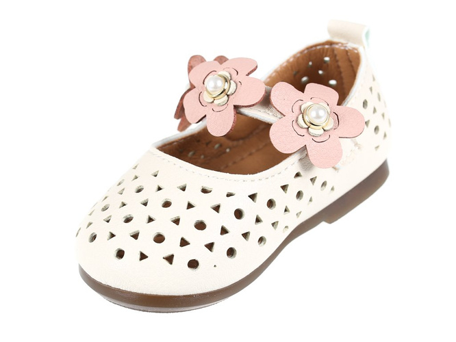Children's shoes MaiQi 0K34BE beige size 15-19