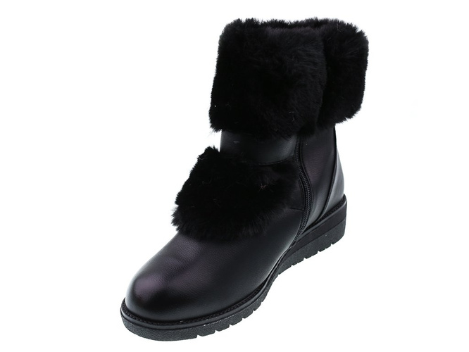 Women's winter shoes Xufeng D30UBL black size 36-41