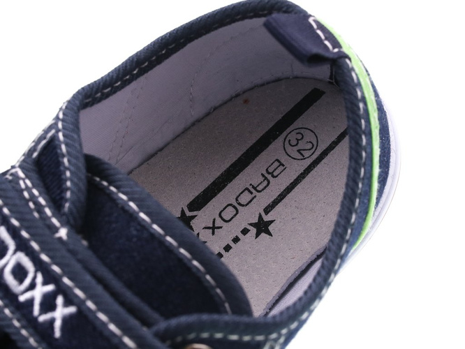 Children's trainers Badoxx B3SP-582-LS navy blue black rozm.25-30