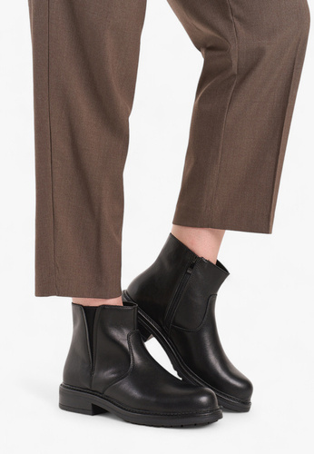 Sergio Leone DBT345-SCZ women's winter boots black size 36-40