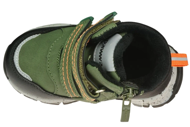 Children’s winter boots Apawwa AS6203RBL black, sizes 21–28