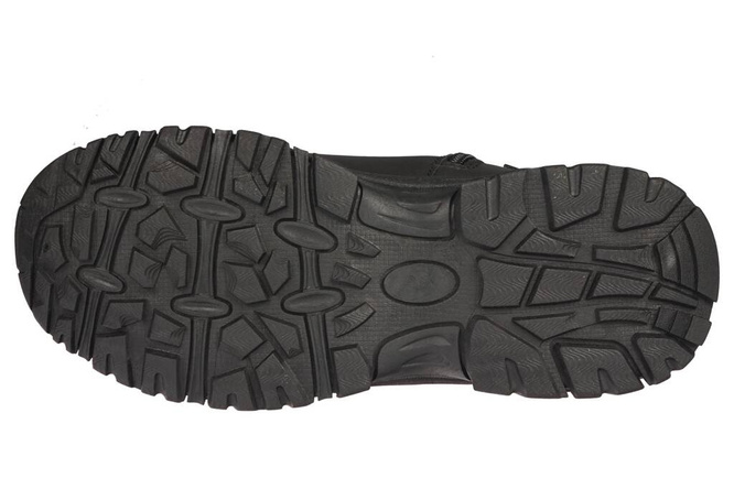 Buty zimowe młodzieżowe American Club DES-110 czarne i camelowe rozm.37-41