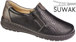 Women’s Slip-On Shoes Jomix D28-1BL – Black, Sizes 36–42