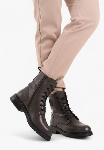 Sergio Leone DBT682-SCISZ women's winter boots graphite size 37-41