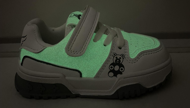 Apawwa AT1245PWH children's sports shoes white size 22-26