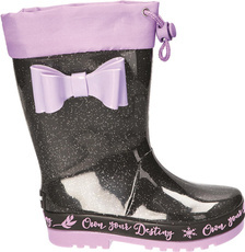 American Club BKAL-26 children's Wellington boots, pink and lilac, sizes 26-30