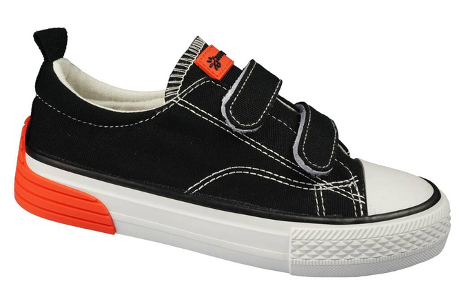 Children's sneakers BESSKY CMY010-3CBL black size 32-37