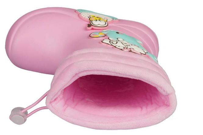 Kalosze dziecięce Apawwa BJ385PI różowe rozm.25-30