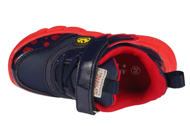 Children's sports shoes American Club ABD-16 black and navy blue size 22-26