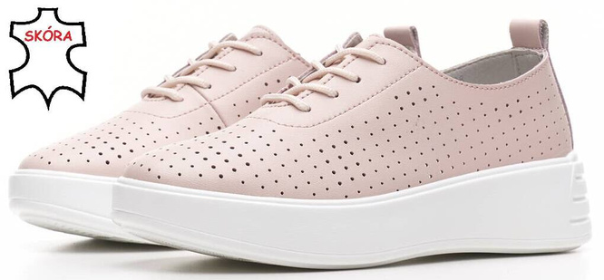 Buty sportowe damskie Sergio Leone DSP018RO różowe rozm.36-41