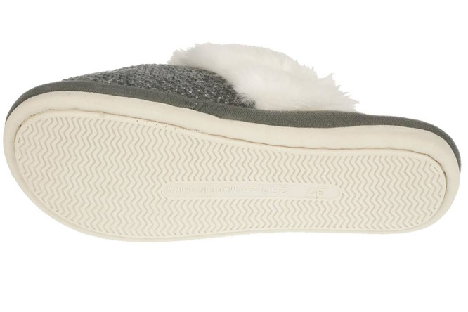 Pantofle tekstylne damskie Betop DE151 różowe, beżowe, brązowe i szare rozm.36-41