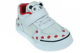 Children's sports shoes Apawwa ANC59RE white and red size 21-25