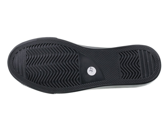 Tenisówki męskie American Club MLH-16 czarne rozm.41-46