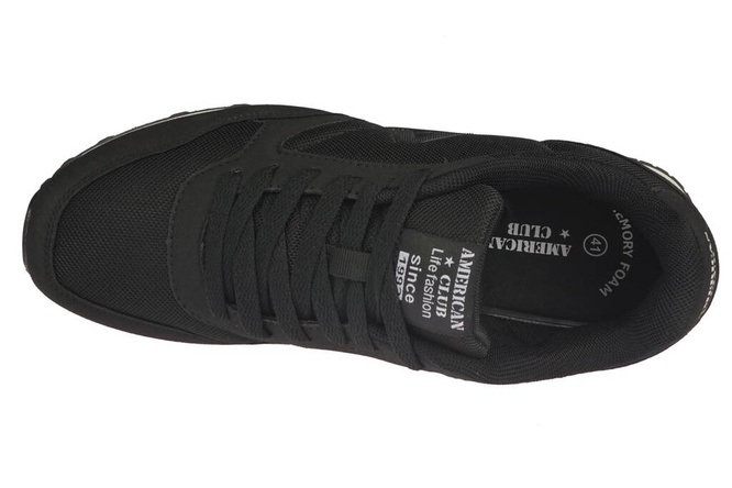 Buty sportowe męskie American Club MWT-135 granatowe i czarne rozm.41-46