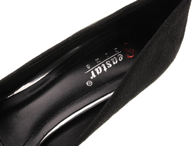 Black SeaStar DNF-23PBL women's high heels, size 36-40