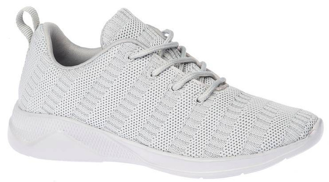 Buty sportowe dziecięce American Club CAD-07 białe i szare rozm.32-36