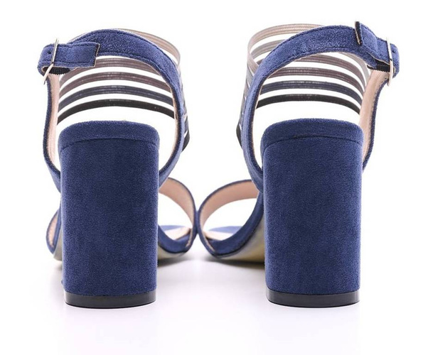 Women's sandals Sergio Leone DSK867GRMI navy blue, size 36-40