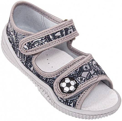 Children's sneakers Viggami JAŚSTEMPLE grey size 19-25