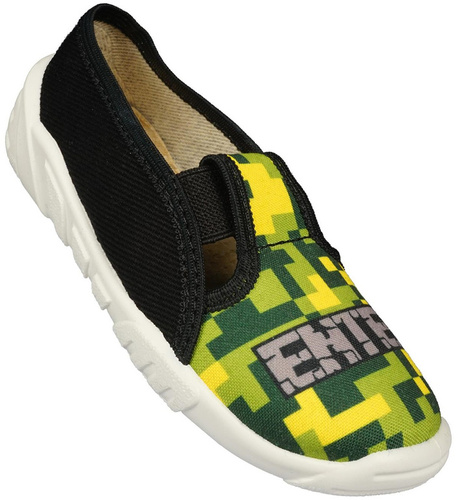 ZetPol ADAŚ GREEN children's sneakers green size 26-34