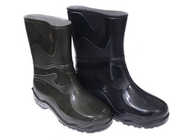 Women's low gum boots Stomil R210SGR, navy blue and green, size 37-41