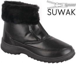 Wintery damskie Skarpol 011 TRZEWIK CZ czarne rozm.37-41