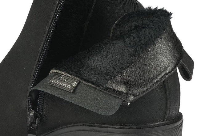 Sergio Leone DTR702CZNU women's winter boots black size 36-41