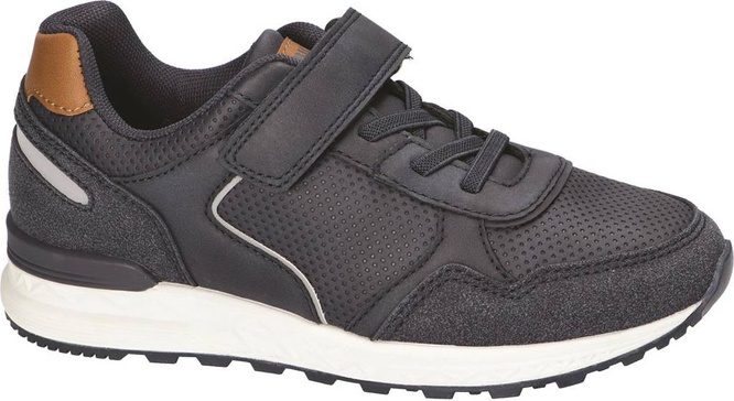 American Club CAA-16 children's sports shoes, size 32-36, navy blue and black