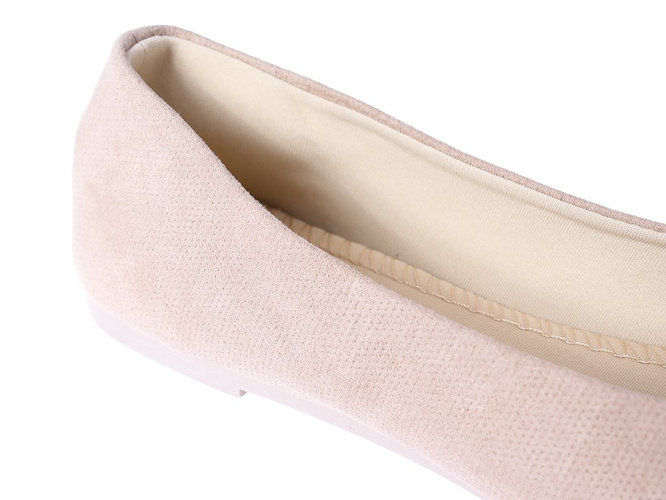 Women's ballerinas Seastar DJX38P-7BE beige size 36-41