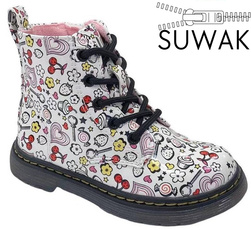 Clibee AP50WH children's transitional shoes, white, size 22-27