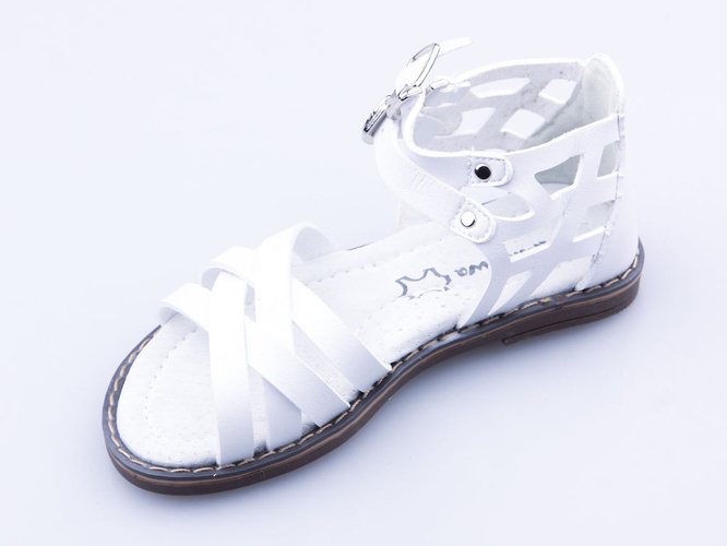 Children's sandals Apawwa BH551WH white size 26-30