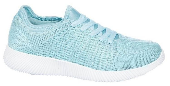 Buty sportowe damskie American Club DW-920 różowe i niebieskie rozm.36-41