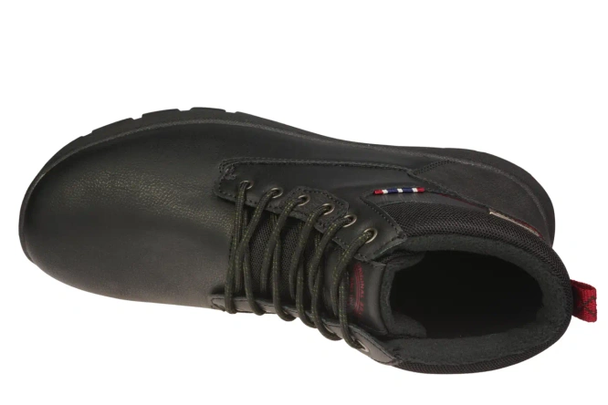 American Club MRH-118 men's winter shoes, black, sizes 41-46