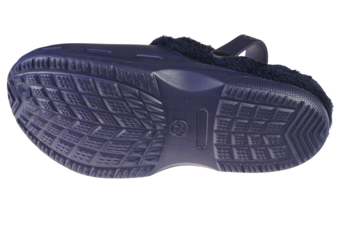 Youth Fleece-Lined Clogs Minke D556 black, navy blue and grey sizes 37–42