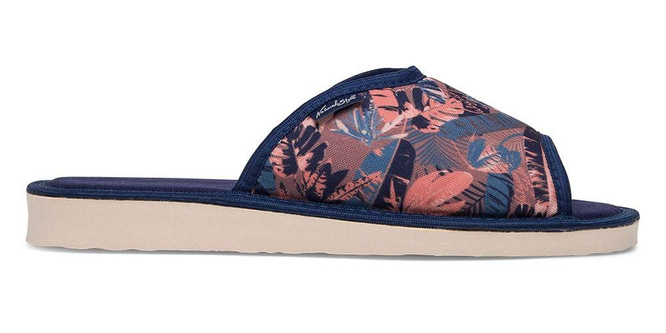 Women's slippers Meteor DV064 OLA blue, green and red size 36-41