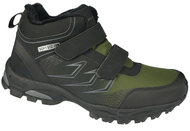 Men's trekking shoes Superun M8636-10KH black-green size 41-46