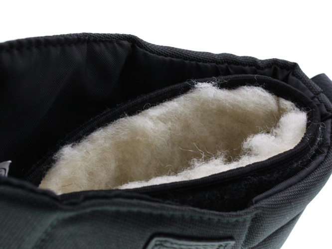 Śniegowce męskie Skarbek M040 czarno zielone rozm.41-47