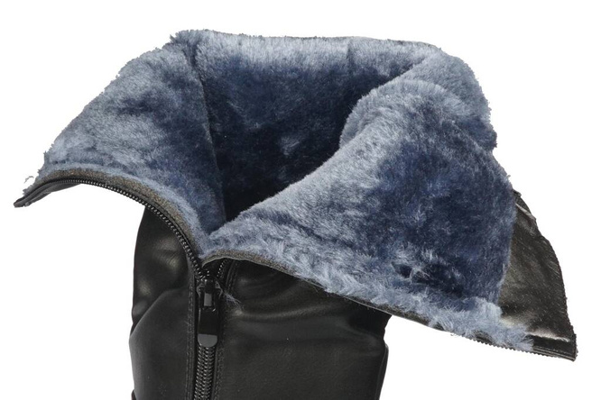 Kozaki damskie Feisal D887-62BL czarne rozm.36-41