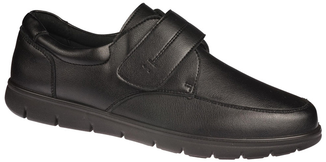 Le Scarpe M8212-1BL men's shoes, black, sizes 40-45