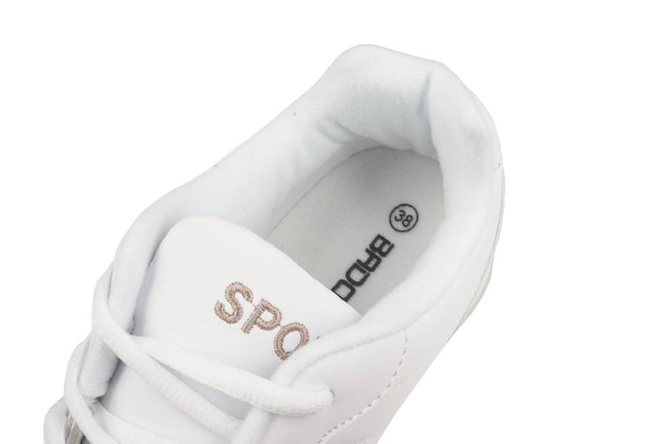 Buty sportowe młodzieżowe Badoxx DB-016WH białe rozm.37-41