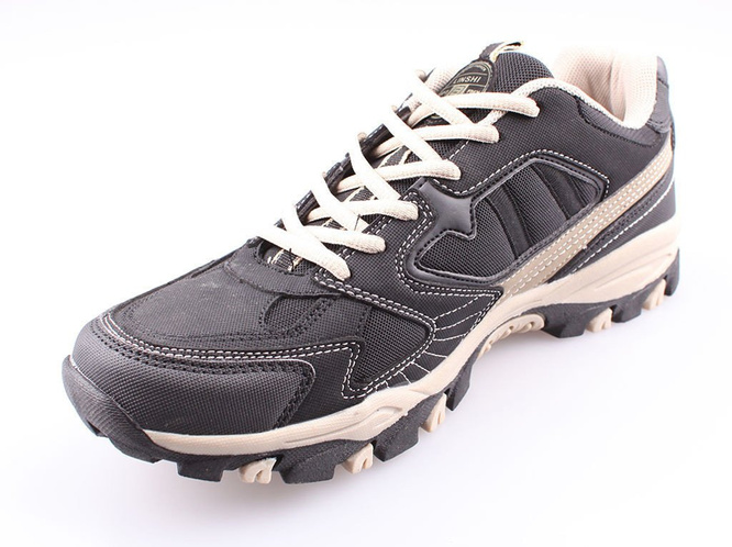 Buty sportowe męskie nadwymiarowe Linshi NA8599BE beżowe rozm.47-50