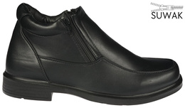 Skotnicki MB-4-0610BL men's winter shoes, black, sizes 40-45