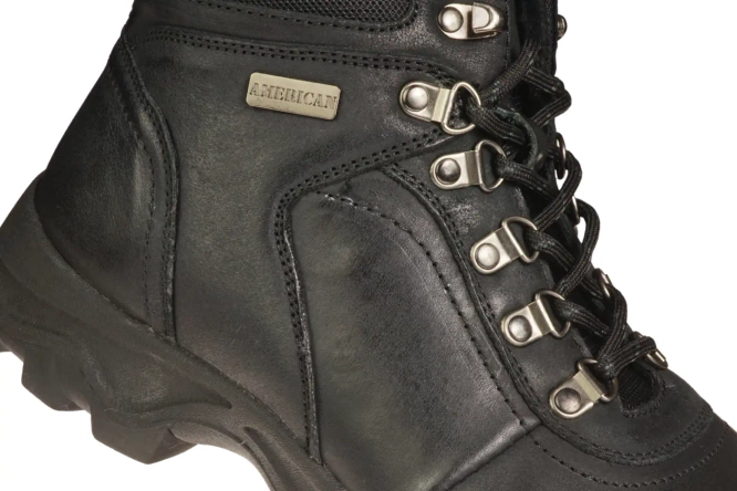 Men's winter shoes American Club MCY-72 black size 41-45