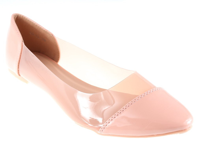 Baleriny damskie Goodin DGD-LL-39PI różowe rozm.36-41