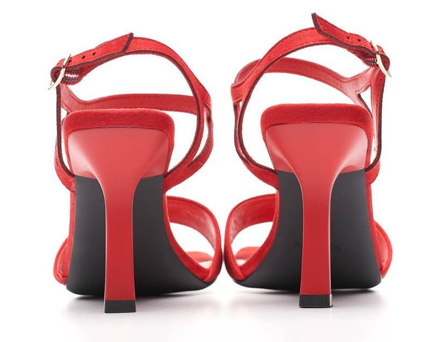 Women's sandals Sergio Leone DSK902CZEMI red size 36-41