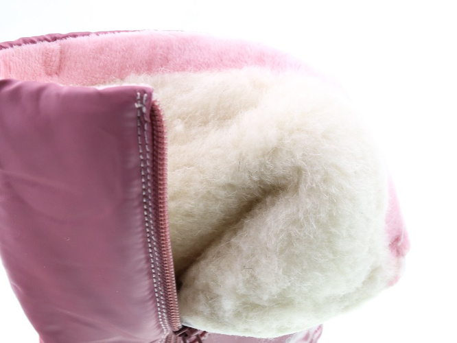 Children's snow boots Clibee BHB809-12DPI pink size 27-32