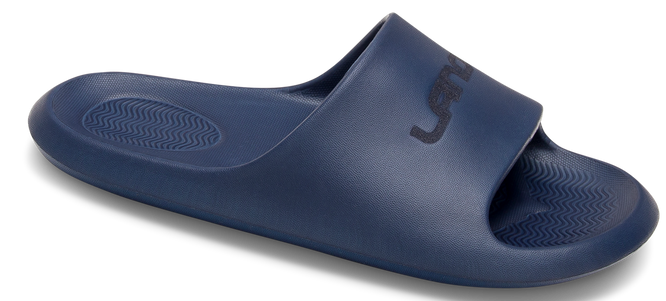 LaNo Men’s Pool Slides MKL-4-0407 – Navy Blue and Black, Sizes 41–46