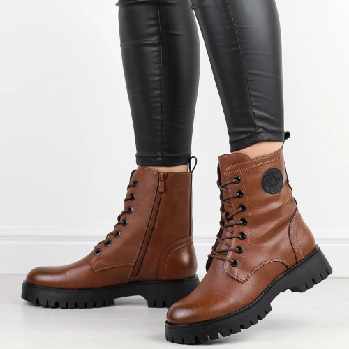 Sergio Leone DTR710-SBR women's boots brown size 36-40