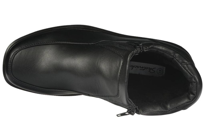 Skotnicki MB-4-0610BL men's winter shoes, black, sizes 40-45