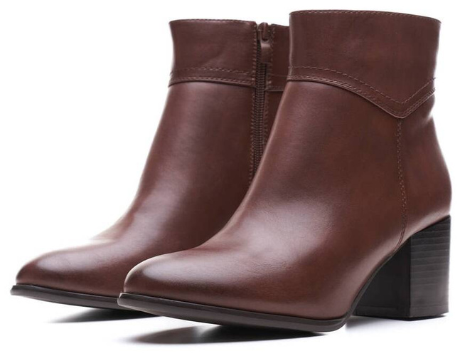 Buty zimowe damskie Sergio Leone DBT631BRSK brązowe rozm.36-40