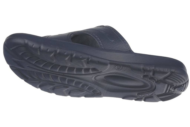 Klapki basenowe męskie Yalli MH968-1 czarne i granatowe rozm.41-47